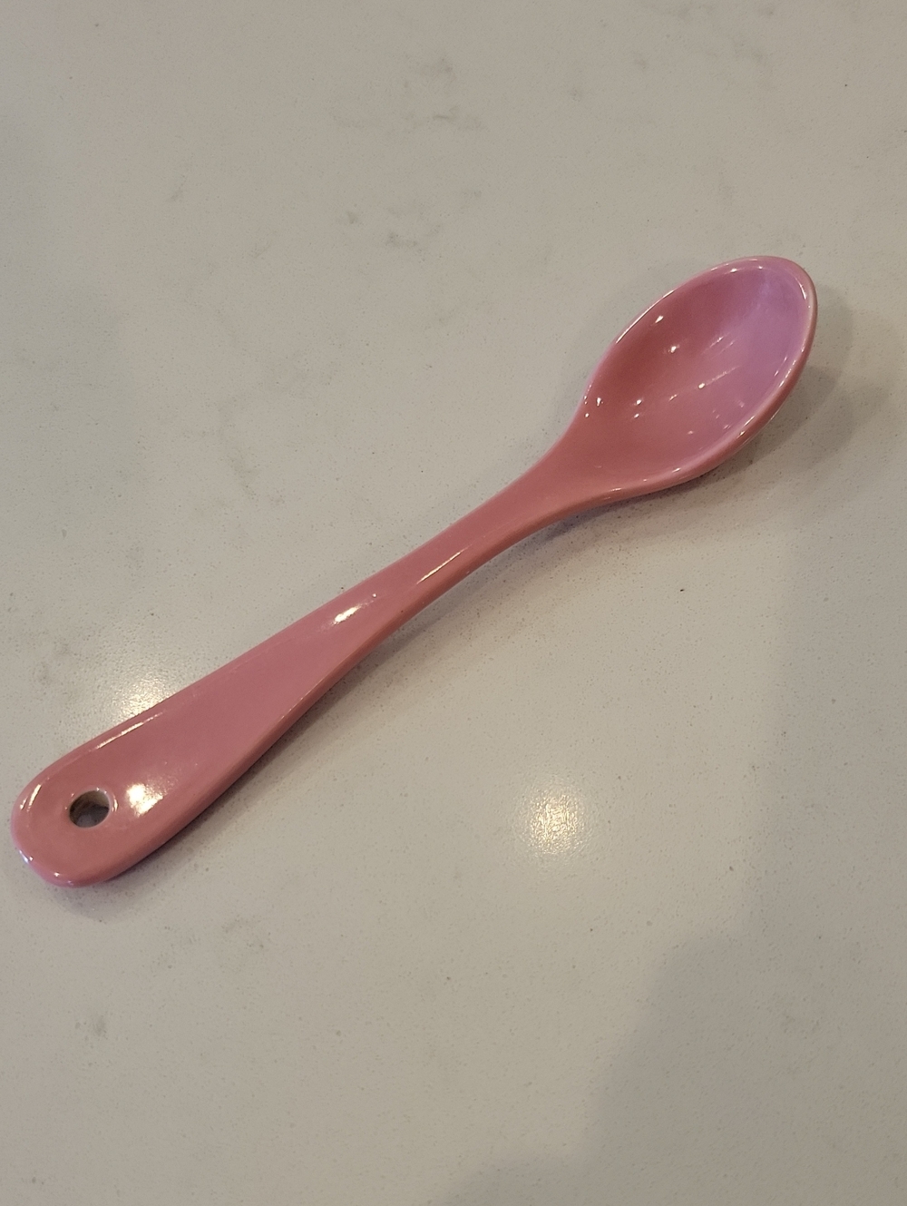 Anthropologie Pink Teaspoon